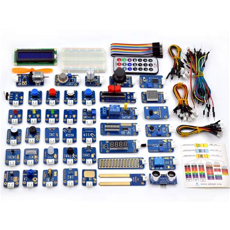 Adeept 42 Modules Ultimate Sensor Kit For Arduino Uno R3 Mega2560 Nano Sensor Starter Kit For