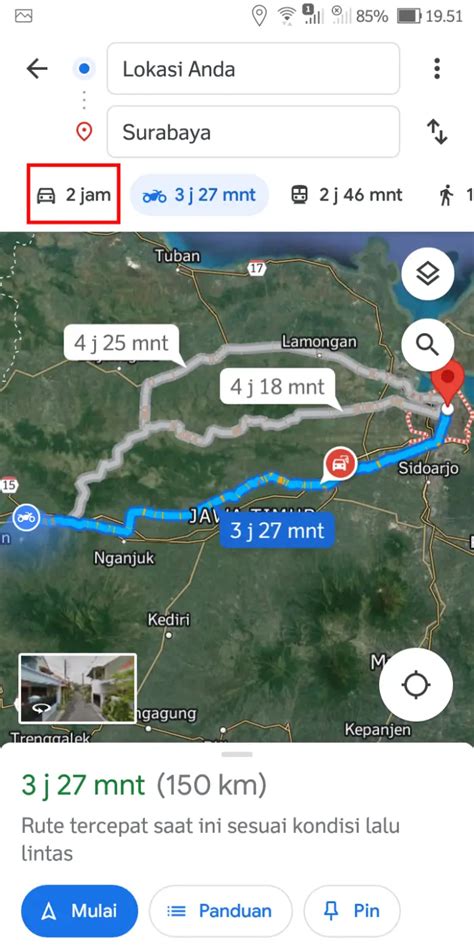 Cara Mengetahui Tarif Tol Di Aplikasi Google Maps