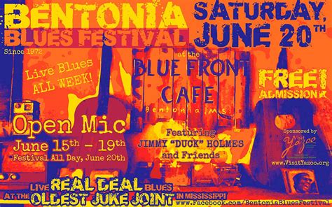 Free Bentonia Blues Festival includes a week full of live blues at the ...