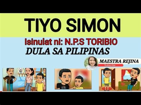 Tiyo Simon Dula Ng Pilipinas Isinulat Ni N P S Toribio