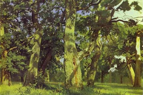 Ivan Shishkin Oaks Evening