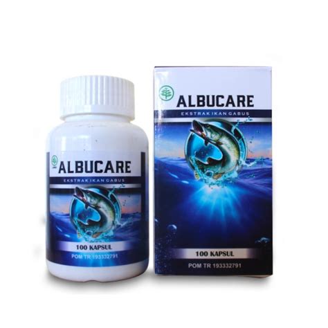 Jual Albucare Kapsul Ikan Gabus Asli Original Herbaldjava