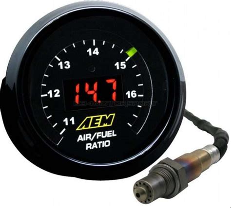 AEM Wideband O2 AFR Gauge Brewed Motorsports