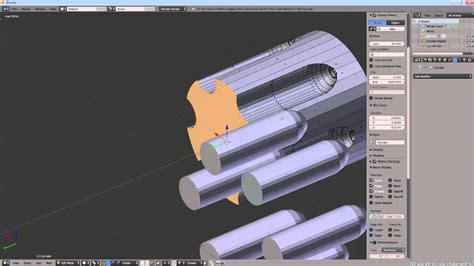 Blender Bool Tool Using The Boolean Modifier To Create A Revolver