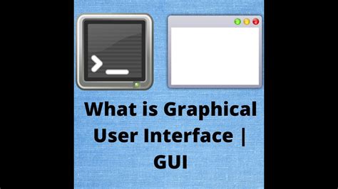 GUI What Is GUI Graphical User Interface Gui YouTube