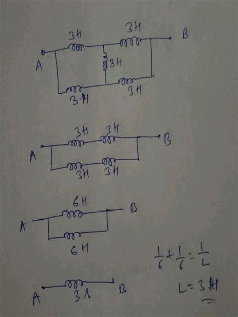 The Equivalent Inductance Of Two Inductors Is H When Connected In