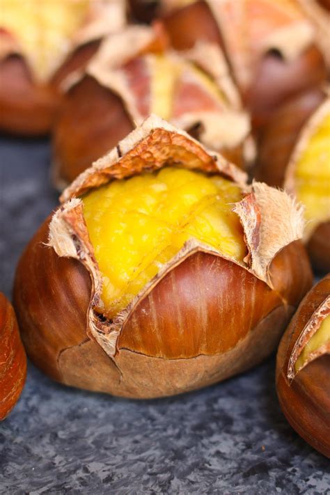 Roasted Chestnuts {How to Roast and Peel Chestnuts Easily + Video