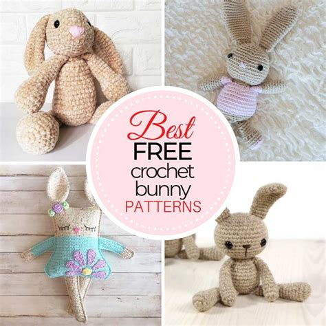 Free Printable Crochet Bunny Pattern Free Printable Templates