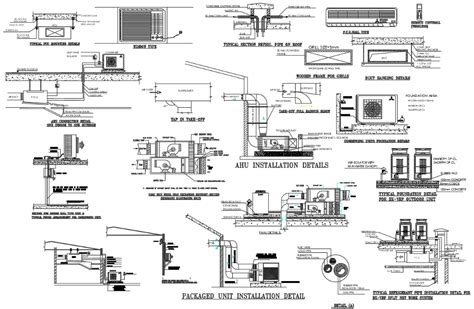 Ac Ducting Drawing Cad File Artofit