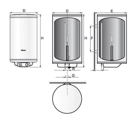 Elektryczny Ogrzewacz Wody MISTER 50l ELEKTROMET 014 05 511 Bolesta24 Pl