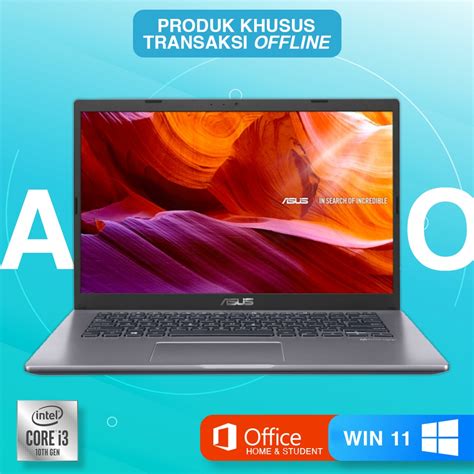 Jual Asus Vivobook A Jao I G Ram Gb Gb Ssd Fhd Win Ohs