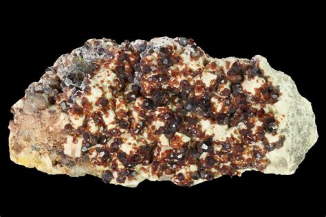 4 2 Spessartine Garnets Smoky Quartz On Feldspar China 146684