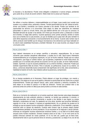 Numerologia Humanista Clase Pdf