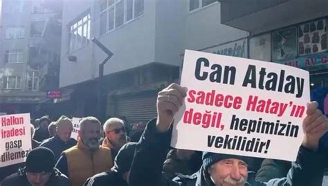 T P Milletvekili Can Atalay N D R Lmesi Protesto Edildi