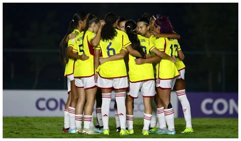 Selección Colombia sub 17 venció a Ecuador y clasificó al Mundial Femenino