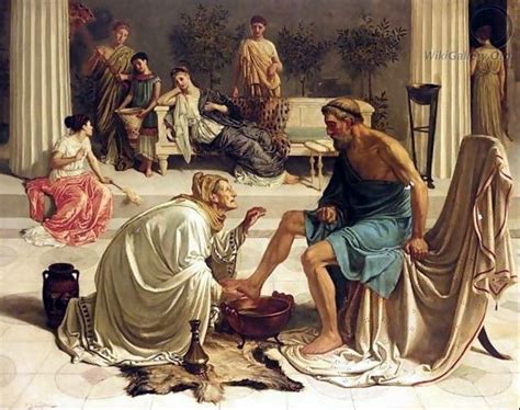 Sir Edward John Poynter Ulysses Recognized By His Old Wet Nurse