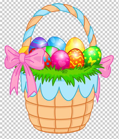 Easter Egg Png Clipart Baking Cup Basket Easter Easter Basket Cartoon Easter Egg Free Png