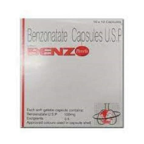 Benz Mg Benzonatate Capsules Lupin Ltd At Rs Stripe In Surat