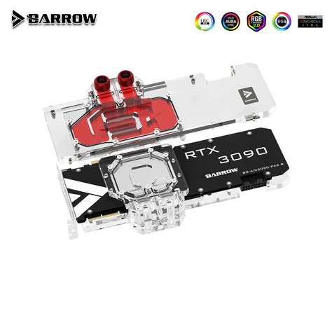 BARROW Bloque De Agua GPU Para ZOTAC RTX 3090 3080 Ti 12G6X Enfriador