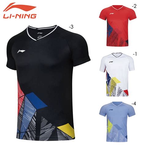 LI NING AAYR375 ゲームシャツ バドミントンウェア ユニ メンズ リーニン バドミントン ウェア LI NING リー