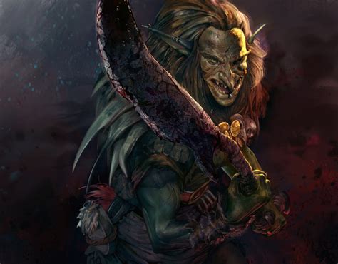 ArtStation - Goblin warrior