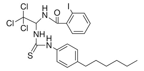 Iodo N Trichloro Hexyl Phenyl Thioureido Ethyl