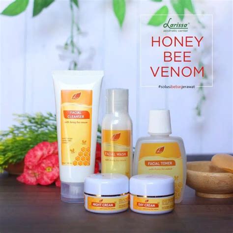 Rangkaian Perawatan Wajah Honey Bee Venom Larissa Lazada Indonesia