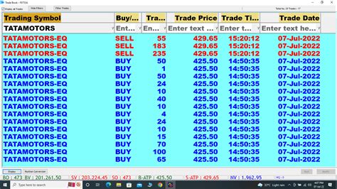 07 07 2022 Rs 1962 Profit In Tatamotors SAGA CONTRA TRADING