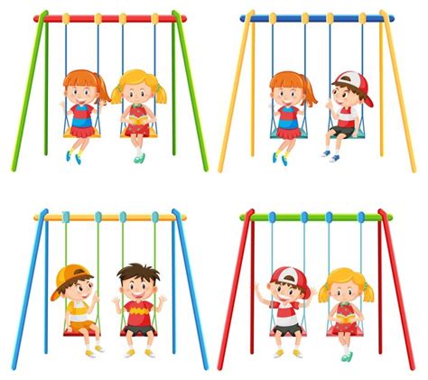 Swing Set Vector