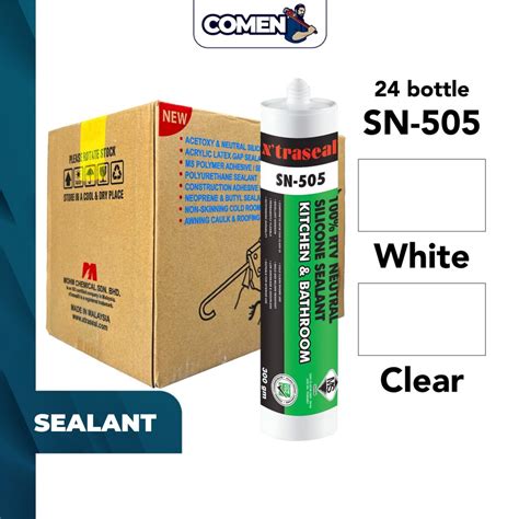 XTRASEAL SN 505 100 RTV Neutral Silicone Sealant Kitchen Bathroom