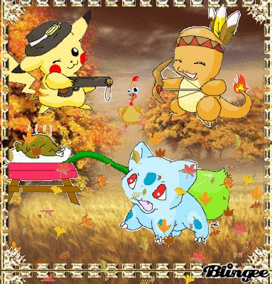 pokemon thanksgiving Picture #126709325 | Blingee.com