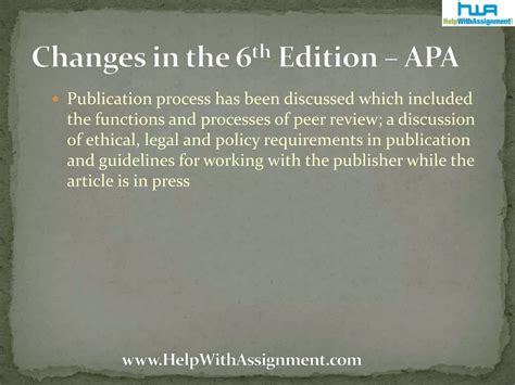 Apa Referencing Style 2010- 6th edition | PPTX | Publishing Industry