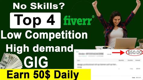 4 Low Competition And High Demand Fiverr Gigs Of 2023 Top Selling