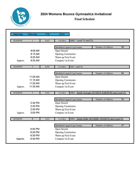 Artistic Gymnastics Olympics 2024 Schedule Printable Leigh Natalie