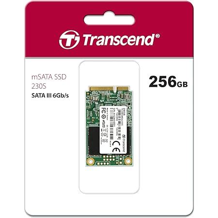 Transcend TS256GMSA230S Unità a stato solido da 256 GB SATA III 6 GB