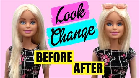 How To Cut The Hair To Your Barbie Doll Very Easy Diy Tutorial Youtube