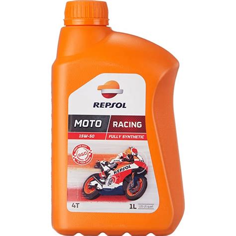 REPSOL MOTO RACING 4T 15W50 1 LITRO Lubricantesenoferta Es