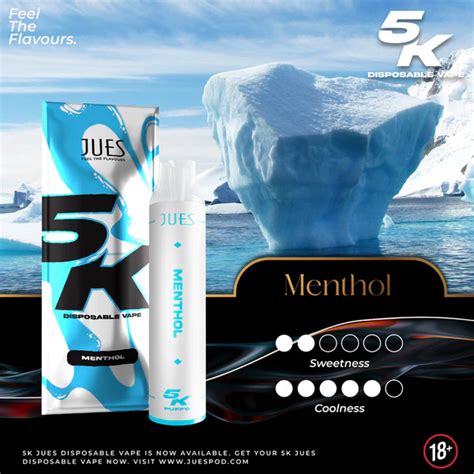 Jues 5000 Puff Menthol RELX X KARDINAL Official