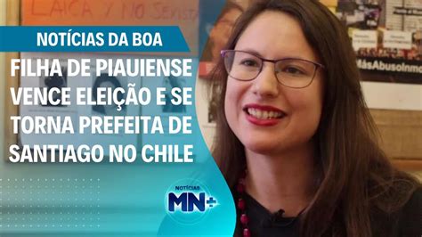 Filha de piauiense vence eleição e se torna prefeita de Santiago no