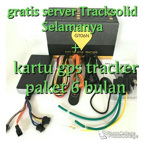 Gps Tracker Gt N Paket Data Halo Bulan Server Tracksolid Lifetime