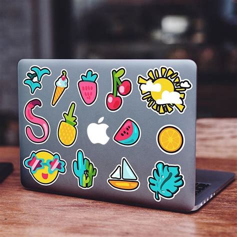 Now Available In Our Shop Tropical Vibes Summer Macbook Decal