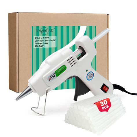 Amazon Krightlink Hot Glue Gun Kit With 30 Glue Sticks Fast