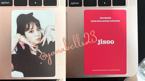 Blackpink Welcoming Collection 2022 Jisoo Photocard Hobbies Toys