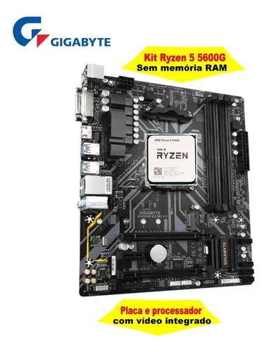 Kit Ryzen G Placa M E B M Lga Am Venda Em Parnamirim Rio