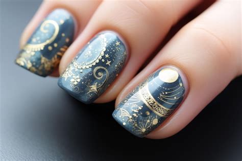 Top 16 Blue And Gold Nail Designs To Try In 2024 Dont Miss Out