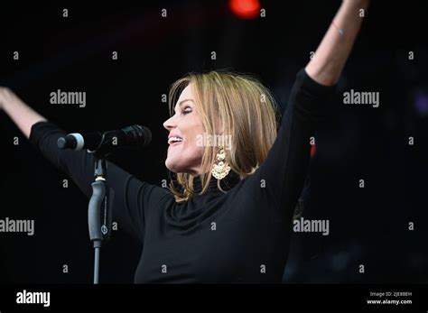 Belinda Carlisle Performing At Lets Rock Leeds 80s Festival Uk 25
