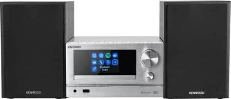 Kenwood M S S Micro Cha Ne Couleur Argent Avec Bluetooth Usb Cd