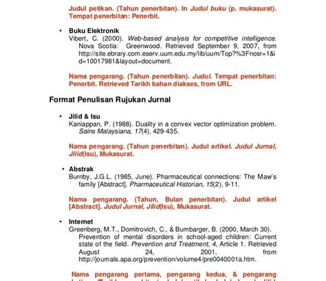 Cara Menulis Rujukan Dari Internet Cara Menulis Rujukan Dari Internet