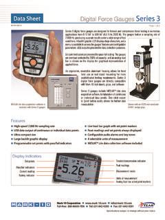 Digital Force Gauges Series 3 Mark 10 Force Digital Force Gauges