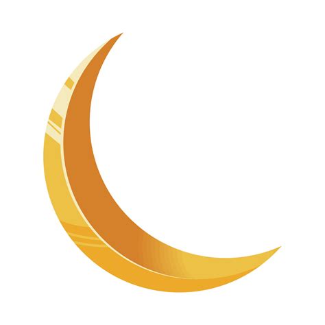 Gold Half Moon 10460766 Vector Art At Vecteezy